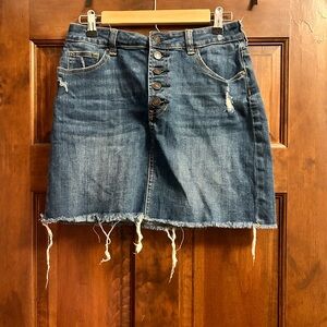 PacSun Jean Mini Skirt size 28
